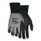Mcr Safety Gloves, Nitrile; Nylon; Spandex, Black/Gray, Small 12 PK N96790S - alternate 1